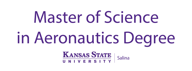 purple and white kansas areonautics logo salina