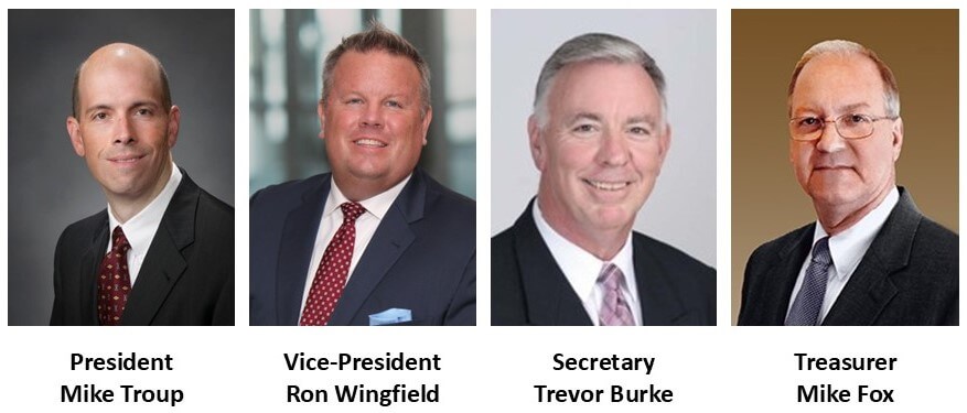 Collage of 2026 Officers with Names